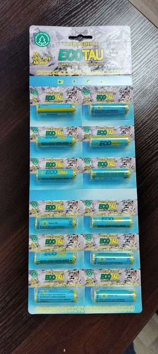 Батарейки EcoTau