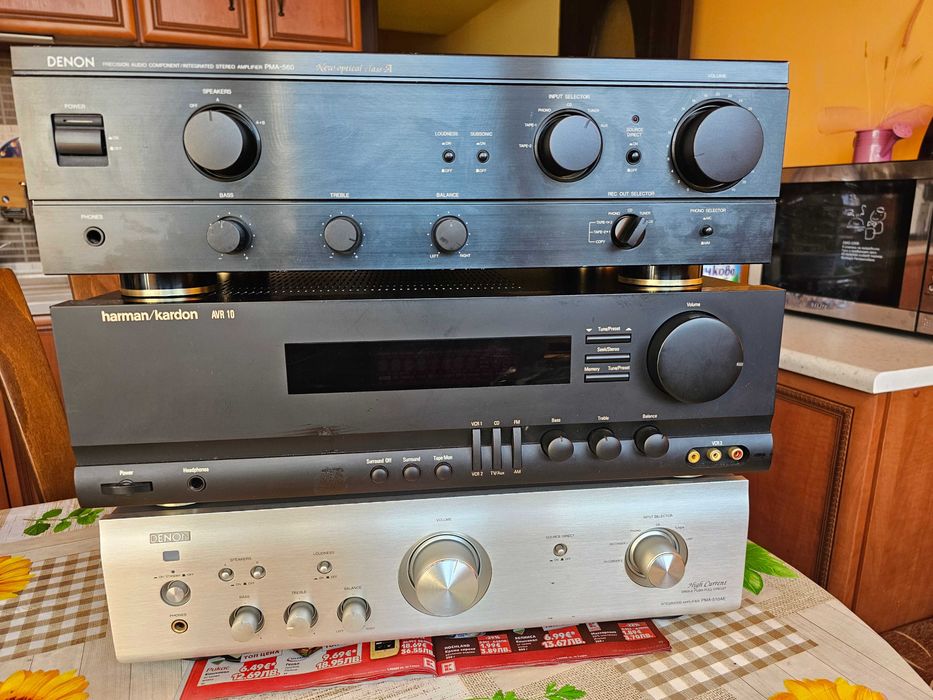 Hi-Fi усилвател 3бр. Denon/Harman Kardon