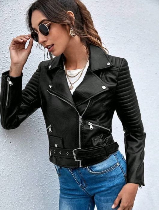 Moto jacket Zip-up