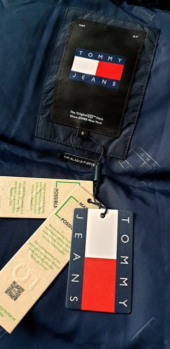 Tommy Hilfiger Alaska Down  S НОВО!  ОРИГИНАЛ! Мъжко Зимно пухено Яке