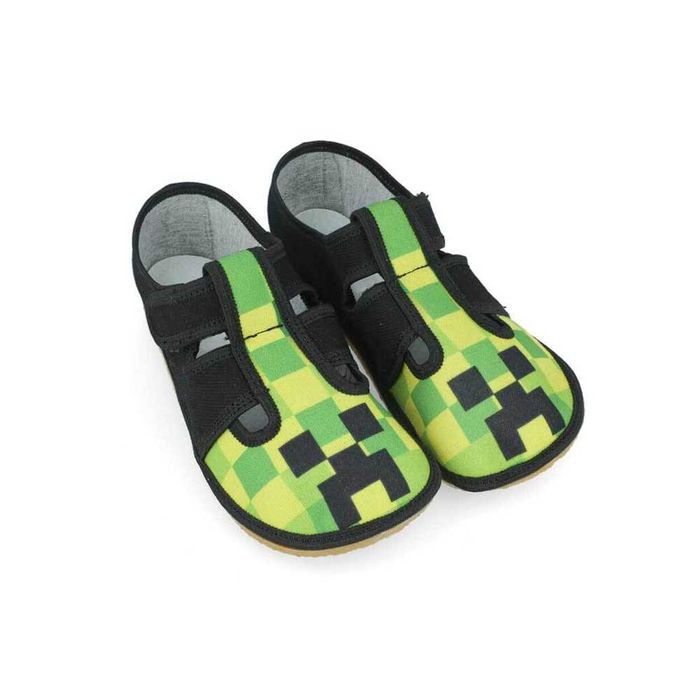 Детски пантофи "Barefoot" Minecraft черно 24/33