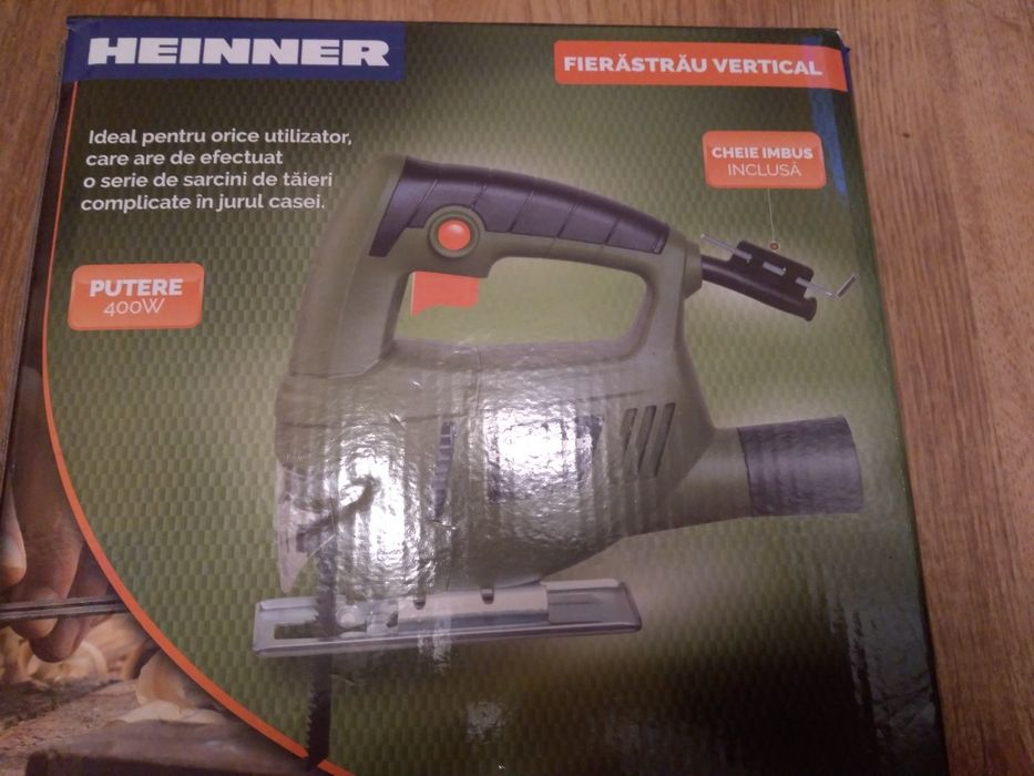 Fierastrau vertical heinner, 400 w, 3000 rpm, nou
