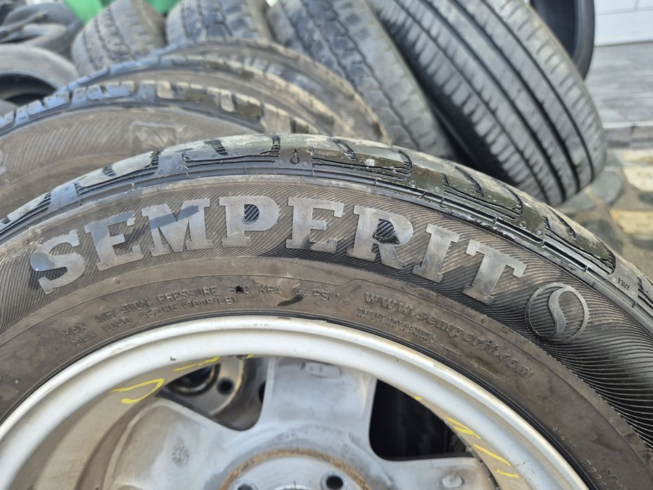 4бр летни гуми Семперит 165-70-14/ 2018г/ 6мм грайфер/