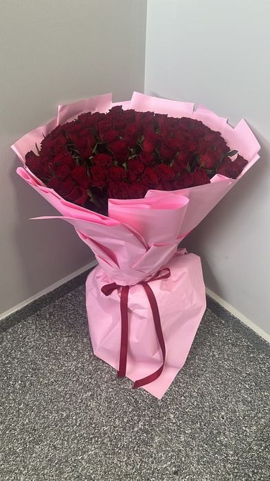 Цветы свежие 101 Роза