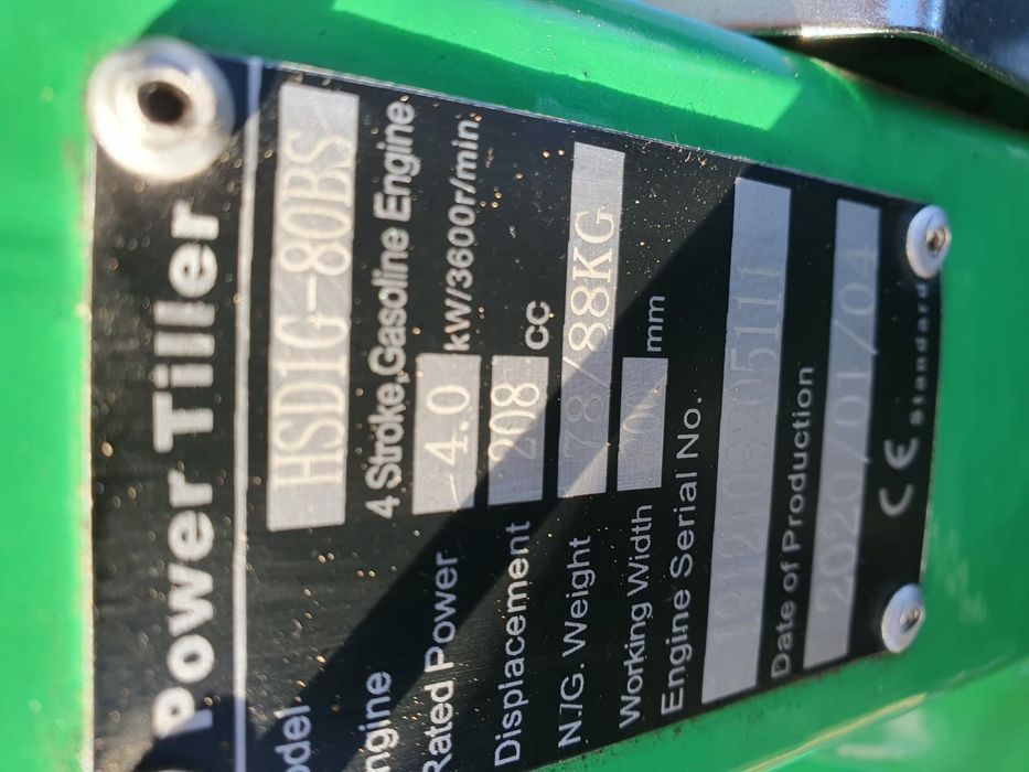 Motosapa-Motocultor Verdina HSD 1G-80 NouaBS