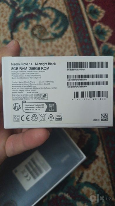 Redmi note 14 ideal sostayaniya