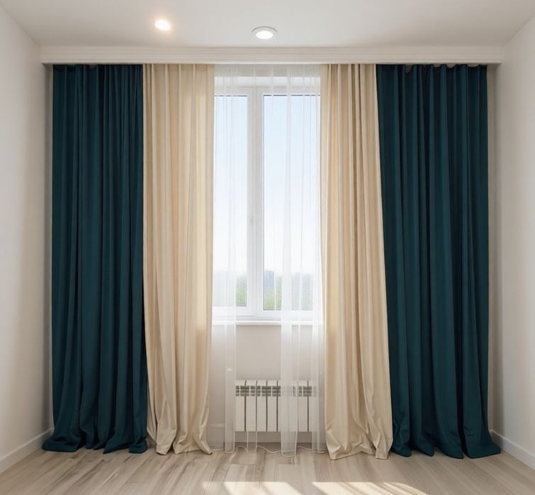 Продаю шторы велюр и тюль сетка