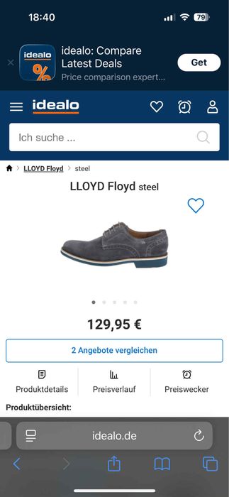 Lloyd Floyd Suede 44