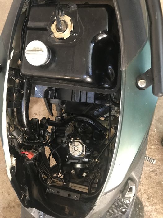 скутер самурай, мопед