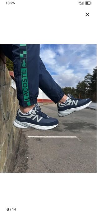 New balance 990 v6  мужской кроссовки