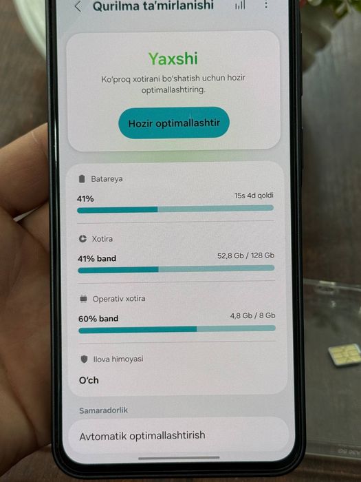 Samsung a37 5G 8gb