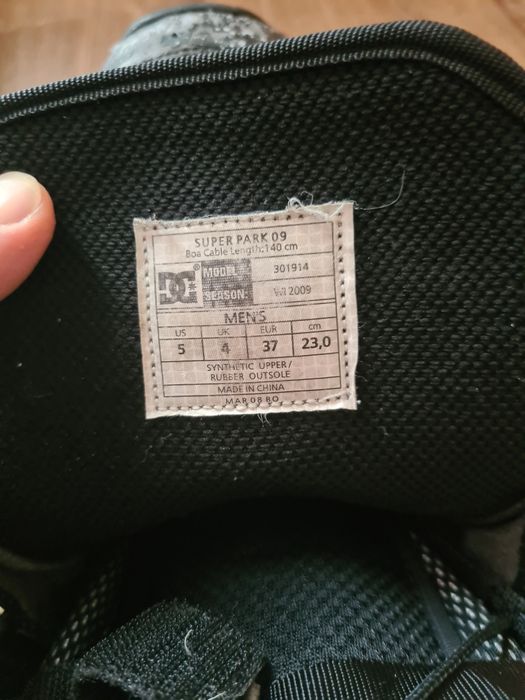 Boots snowboard,  36-37 , DCSHOECOUSA