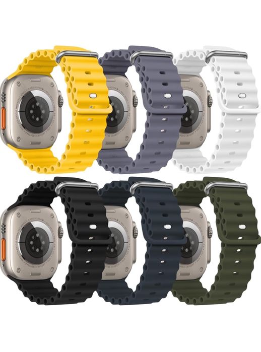 Curea Husa Silicon TPU Compat Ceas Apple Watch Ultra 11 10 9 8 7 6 5