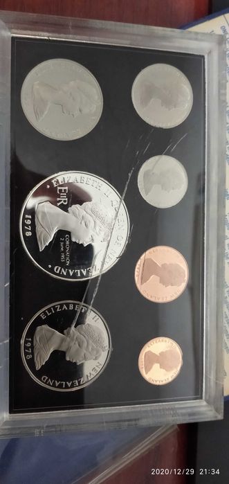 Set monede Noua Zeelandă 1978