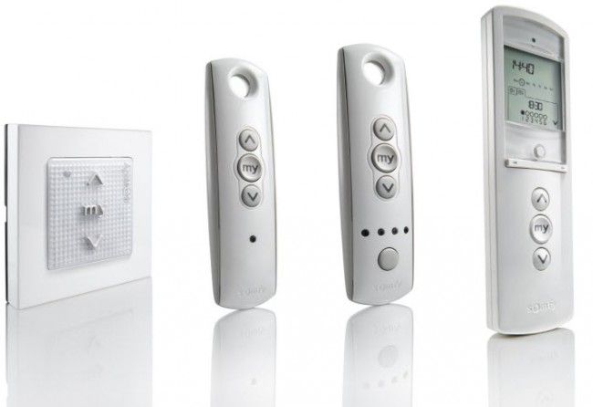 Электрокарнизы для штор. Somfy (Франция)