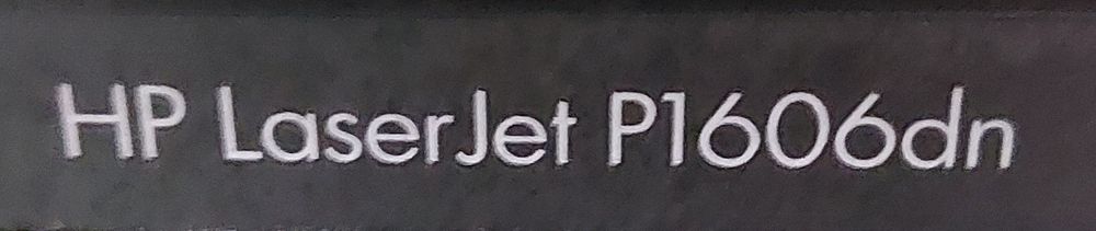 HP LaserJet Р1606dn
Скоростной принтер