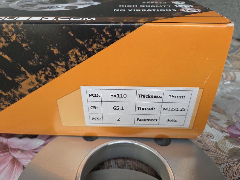 Distantieri jante alfa romeo opel saab etc  5x110. Grosime 15mm .