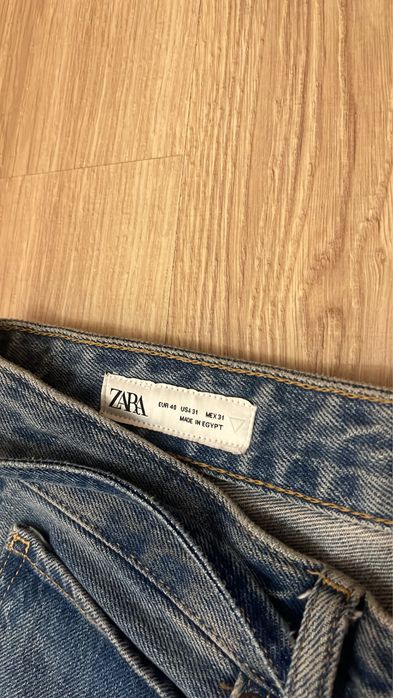 Zara дънки с връзки
