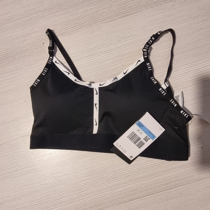 Bustiera sport Nike DF INDY LOGO CUTOUT W