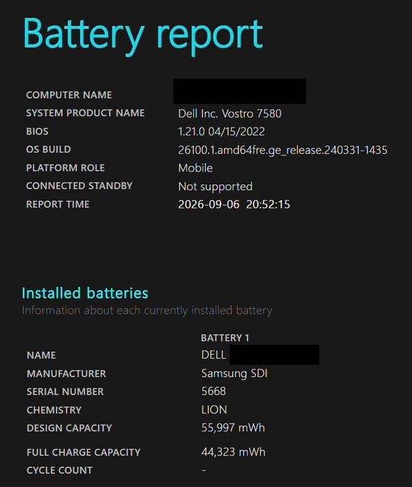 Dell Vostro 15 7580 | i5-8300H | GTX 1050 Ti 4GB | 16GB | 512GB NVMe | IPS