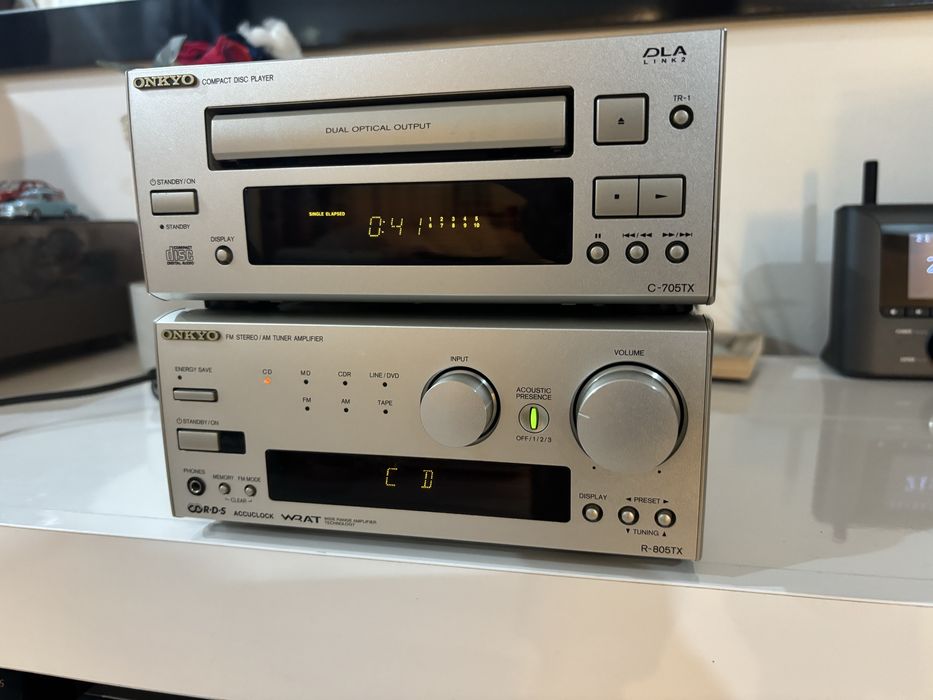 Onkyo R-805TX si Onkyo C-705TX made in Japan