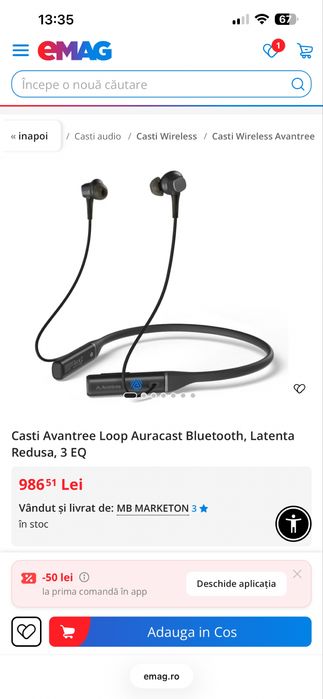 Avantree loop casti