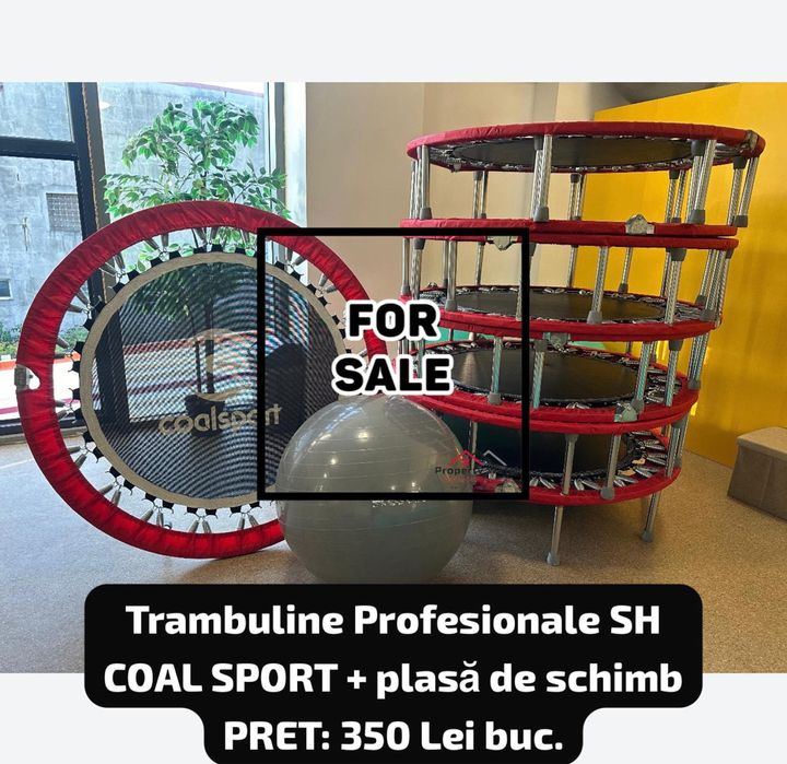Trambuline Profesionale COAL SPORT SH  + plasă de schimb