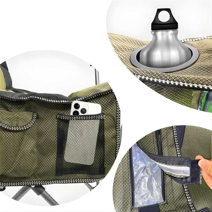 Сгъваем стол за къмпинг до 160 кг. с калъф PA1693