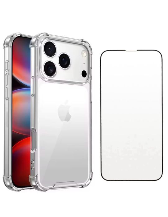 Husa Anti Soc+ Folie Sticla 6D 11D PRIVACY Iphone 17 17 AIR 17 PRO MAX
