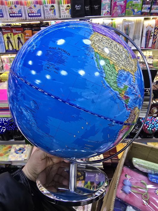 Большой Глобус на Английском языке. World Globe привозной из США