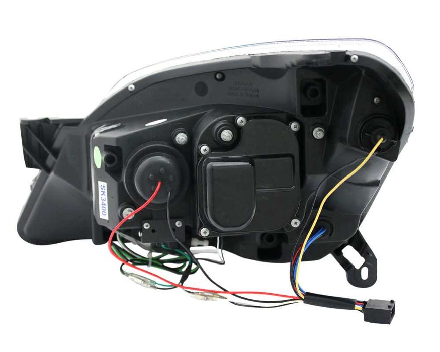 Фарове Опел Астра H Черни ЛЕД LED Седан Комби Opel Astra Х Н GTC ГТЦ