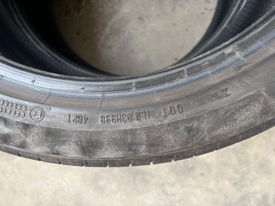 vând 2 anvelope 245/40/19 continental de vară ca noi