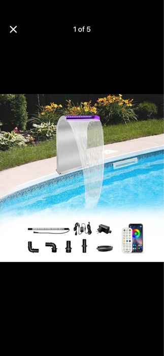 Фонтан за басейн