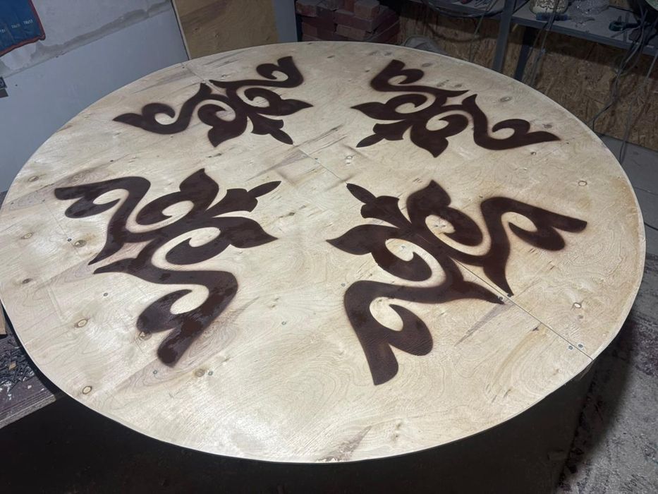 Жер стол, круглый стол