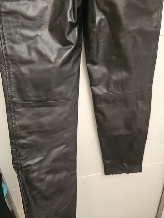 Pantaloni piele naturala