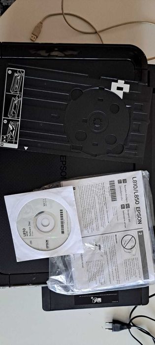 Epson L850 Imprimantă color, A4, imprimare CD/DVD, scaner