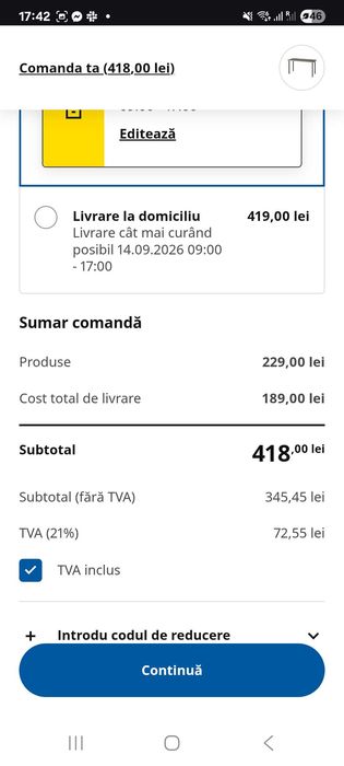 Birou/Masa Ikea LAGKAPTEN