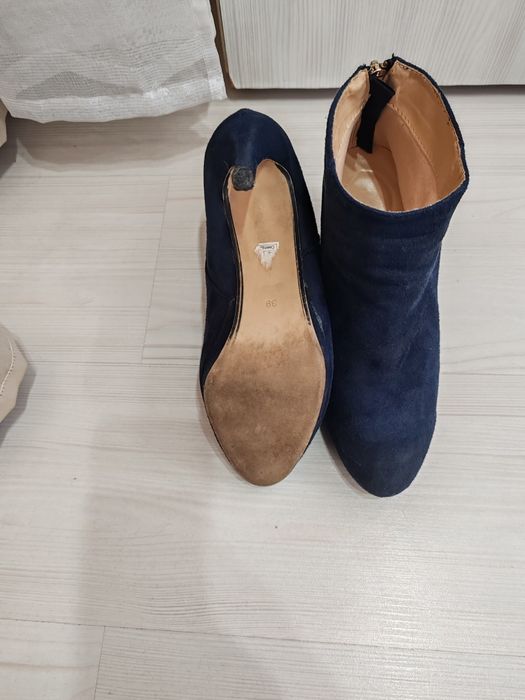 Botine blu Fashion Style