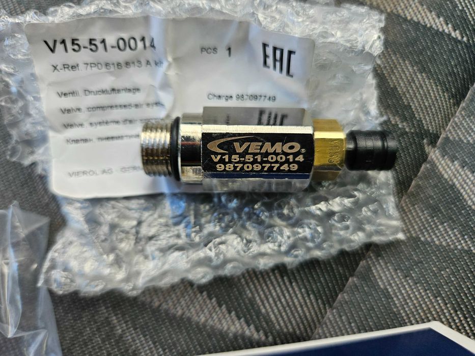 Valva presiune perne aer Vemo V15-51-0014 987097749 Audi Q7 VW Touareg