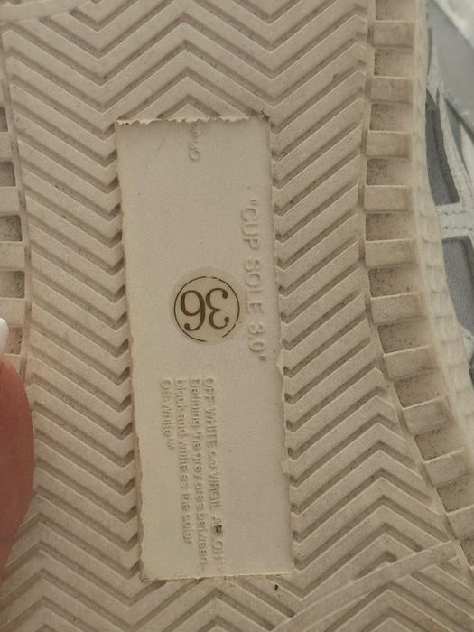 Off-White Off-Court 3.0 Metallic Silver – mărime 36 – ori