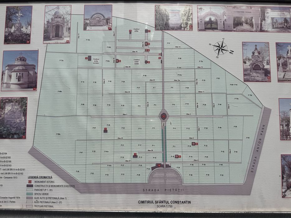 Cripta loc de veci 2 nivele – Cimitirul Sf. Constantin Braila