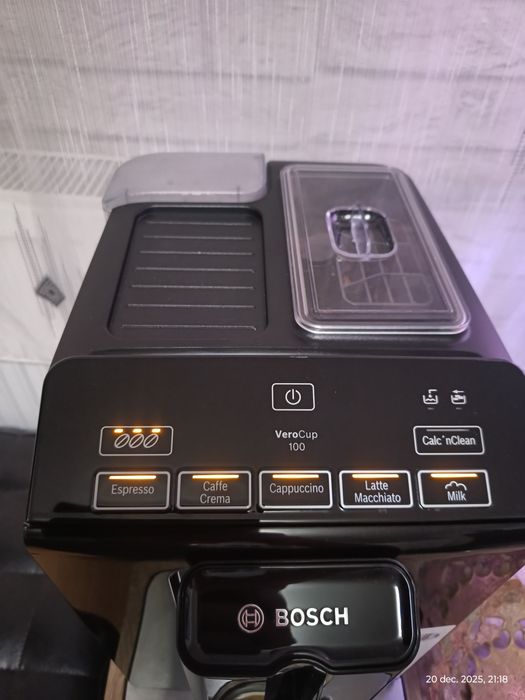 Espressor Automat Bosch VeroCup 100 - Cafea la o atingere de buton!