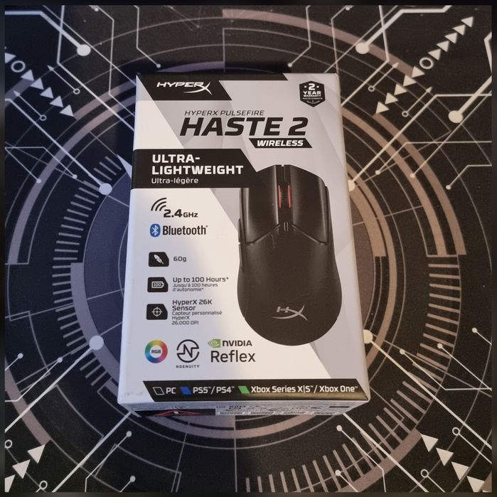 Mouse NOU GAMMING HASTE2 60g Wireless Bluetooth