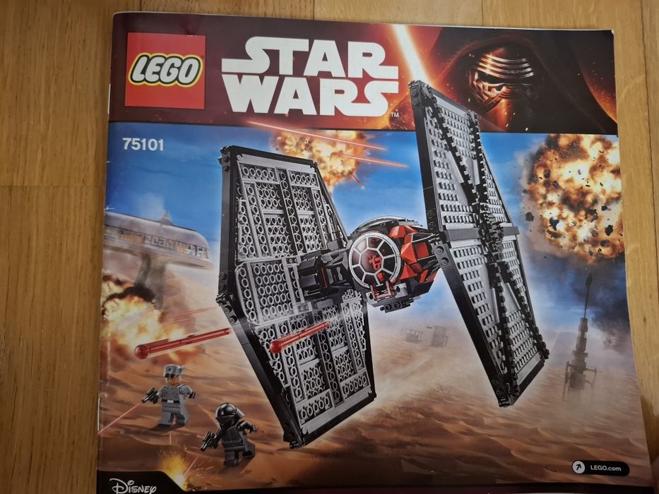 Lego истребитель star wars 75101
