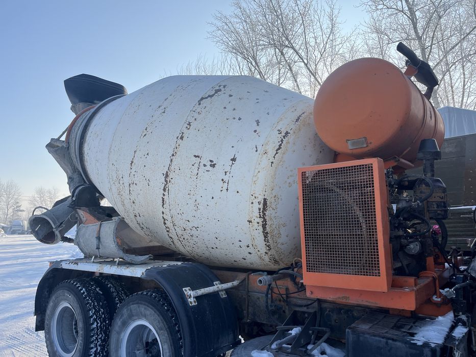 Установка миксер камаз