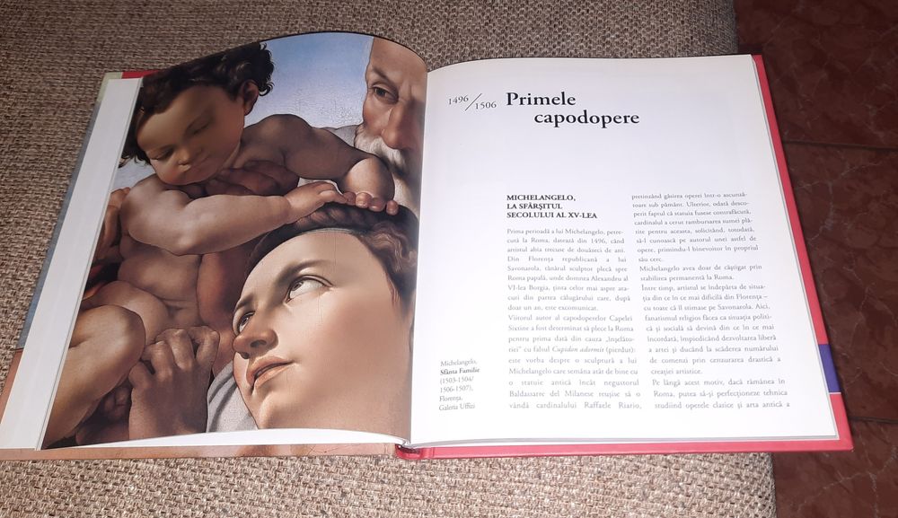 Viata operei lui Michelangelo si  Muzeul  Ermitaj