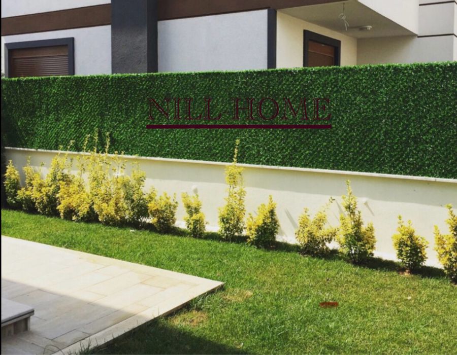 МРЕЖА С ДЕКОРАЦИЯ (изкуствена трева) 4 мм. Тел/40 мм. Око