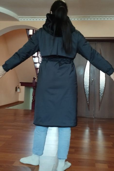 Двухсторонняя шуба куртка