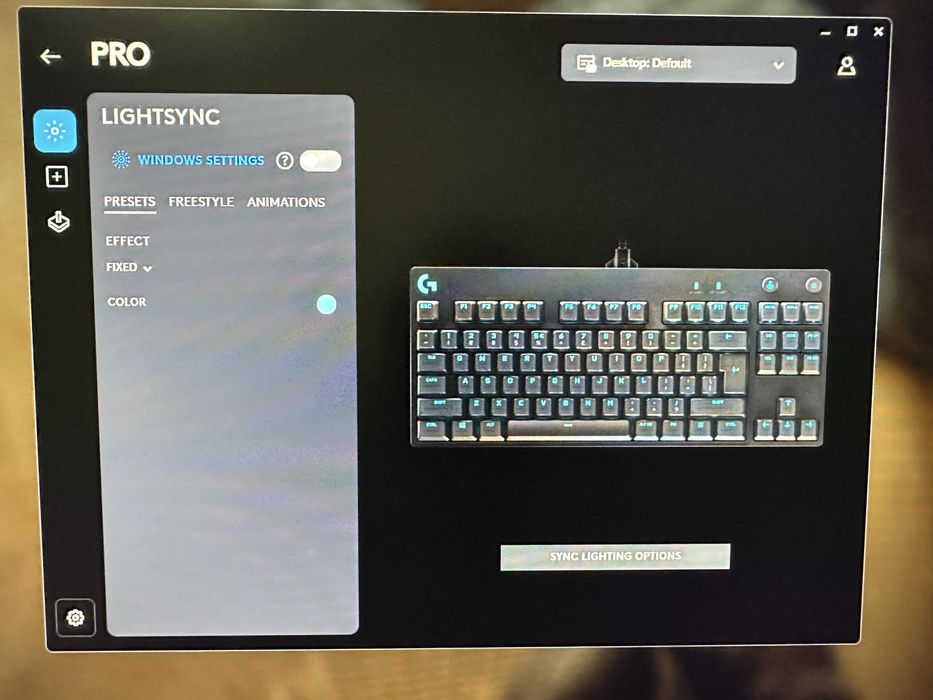 Logitech G Pro Clicky keyboard