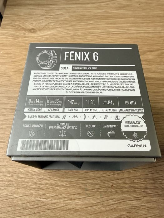 Ceas garmin fenix 6 solar